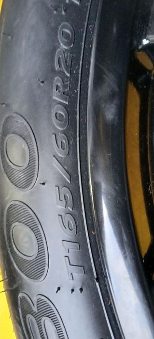 Roată rezervă slim 5x112 Audi A8 A7 kit complet 165.60.20