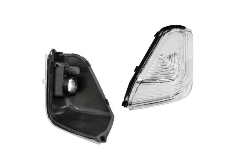 Lampa semnalizare oglinda Volkswagen Crafter (2e), 12.2005-04.2017; Mercedes Sprinter, 07.2006-06.2018; Sprinter, 02.2018-, model: cabina single, montare fata, stanga, PCY16W; alb; RapidAuto