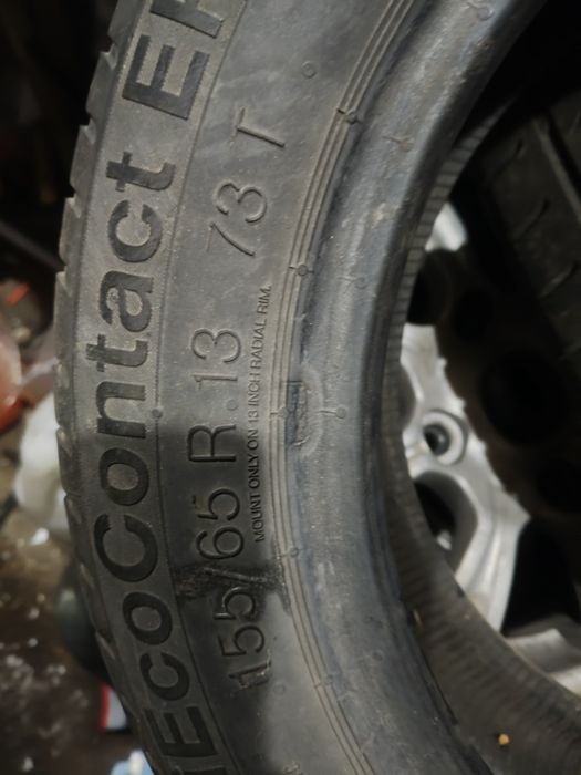 Резина на дисках на матизе стояли