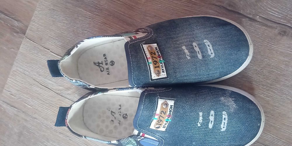 Дънкови еспадрили номер 34