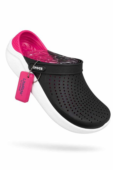 Тапочки Crocs LiteRide Clog, размеры от 36 до 46.
