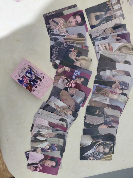 Карточки карты корейские