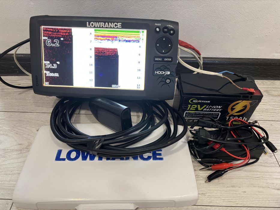 Sonar Lowrance hook 9