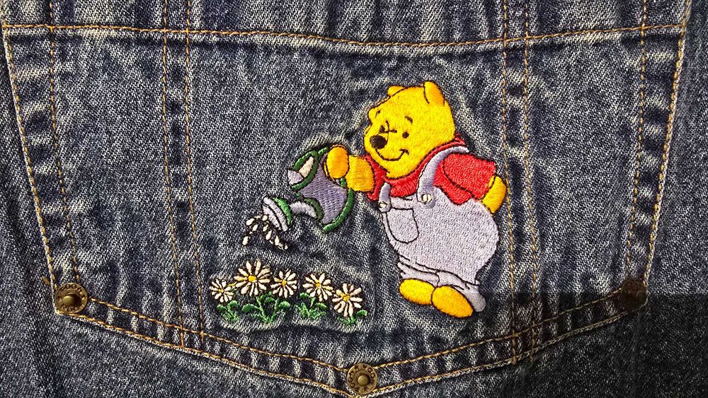 Disney Pooh - Vintage pantalon scurt dama, blug
