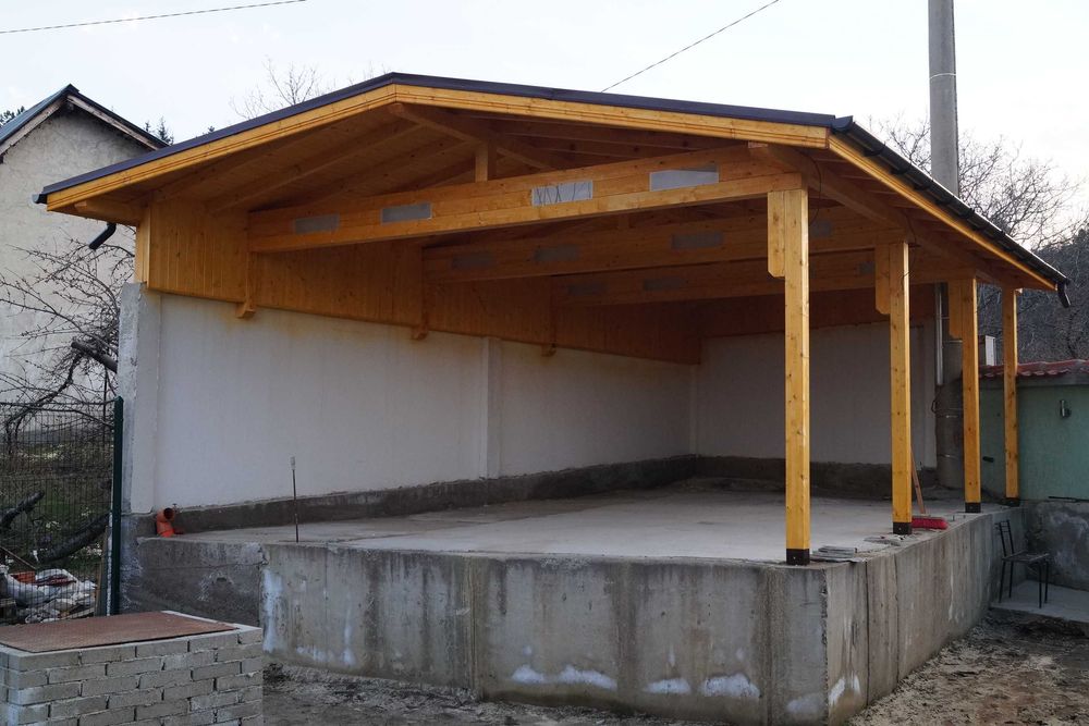 Навеси от дърво - ХАМЪР БИЛД ЕООД