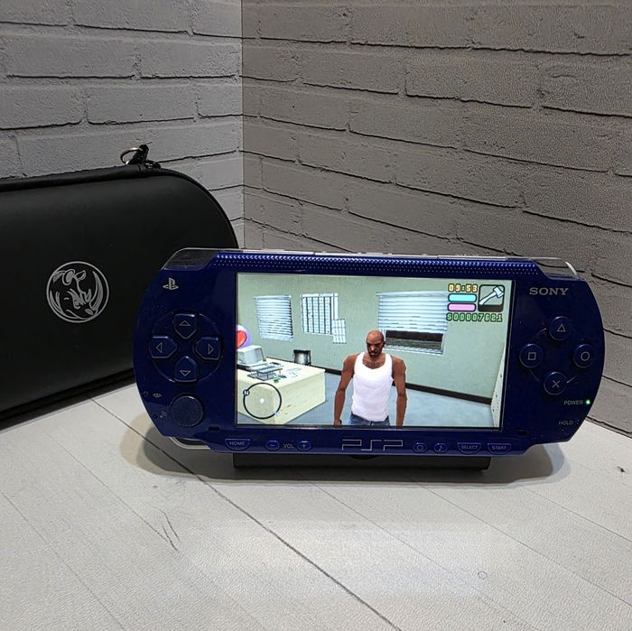 Легенда PSP Fat синяя прошитая