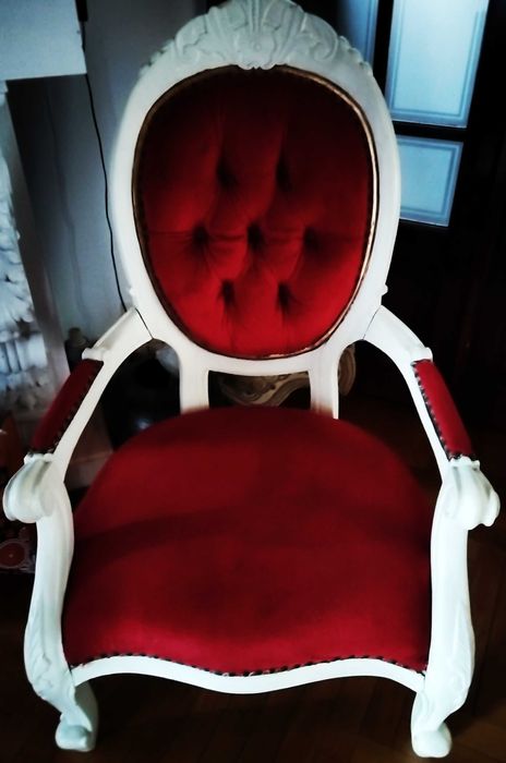 Fotoliu,jilt elegant.Manere usa bronz,alama,vechi.Sfesnic inalt 180 cm