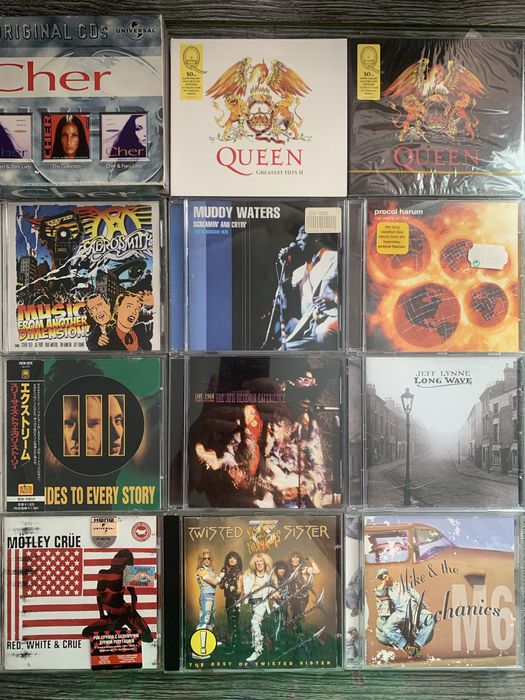 Музыка на cd. Компакт диски.