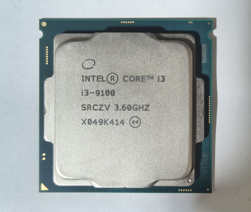 ryzen 5 2400g, i3 9100