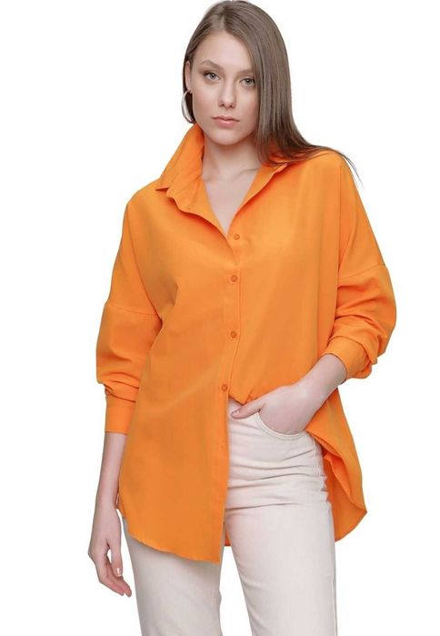 Женские рубашки с широким воротом BIG DART