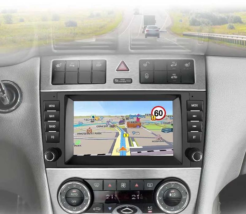 Мултимедия за Mercedes C Class W203 W209 Android C220 CLK Навигация