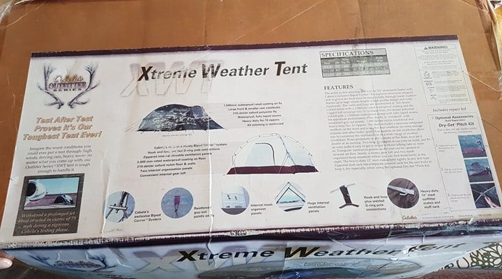 Нова 7-местна палатка, внос от САЩ