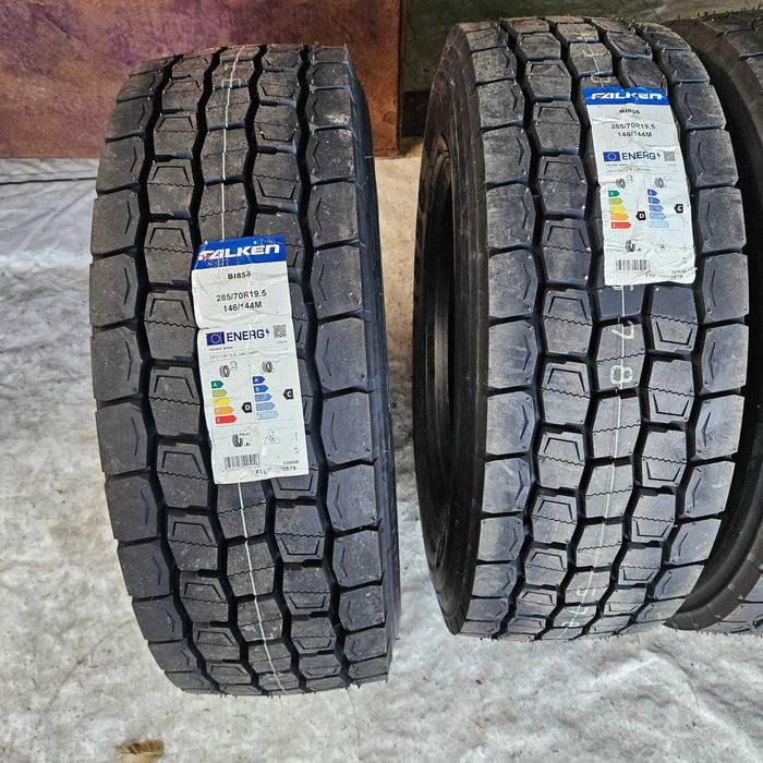 4Нови тежкотоварни гуми 285/70R19.5 Falken BI856 146/144Mmade in Japan