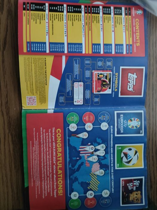 Album euro 2024  topps