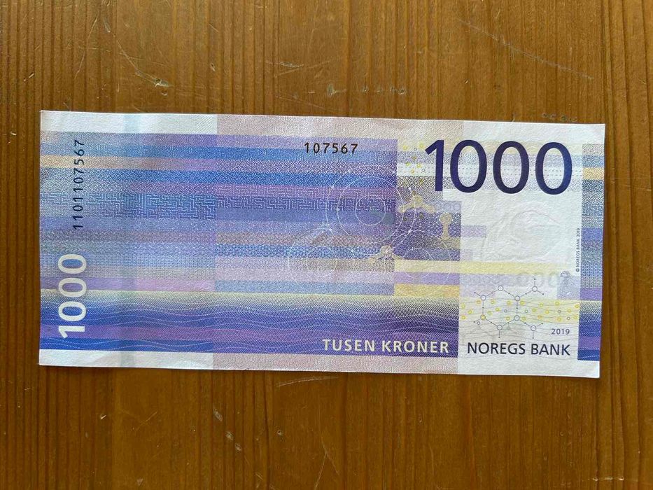 Норвегия 1000 крони.