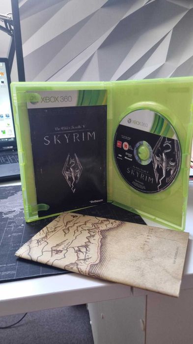 The Elder Scrolls V - SKYRIM -PAL– Xbox 360 + Harta fizică