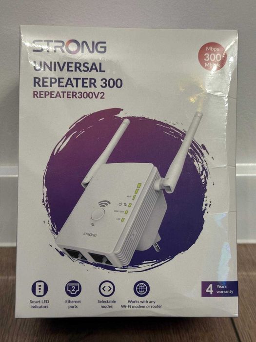 Repeater Wi-Fi STRONG Universal Repeater 300 – 300 Mbps
