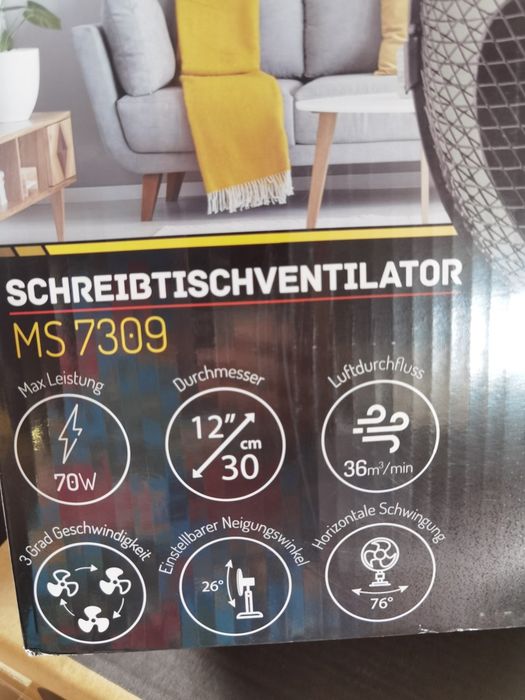 Ventilator Mesko MS 7309 30 cm