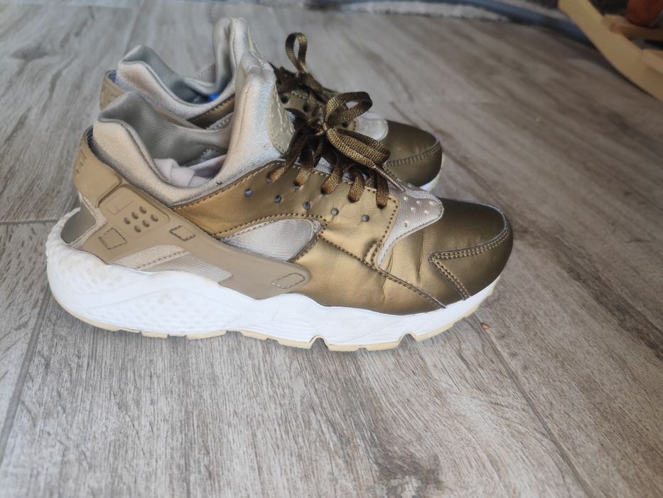 Pantofi Nike culoare kaki, piele mărimea 38