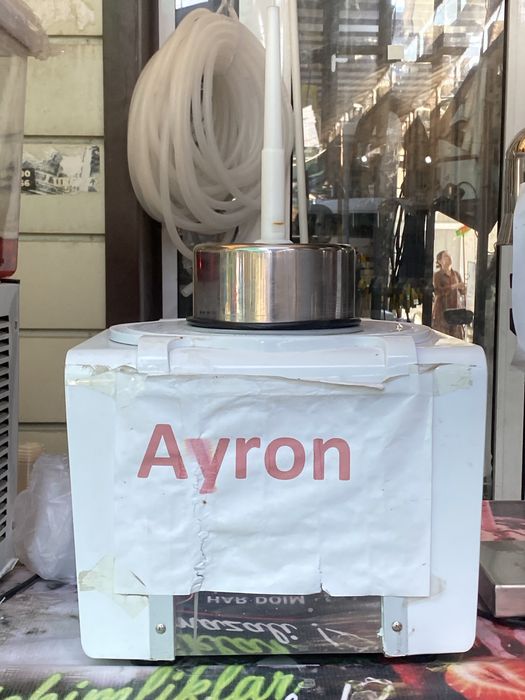 Sharbat, Ayron, Koktel aparatlari