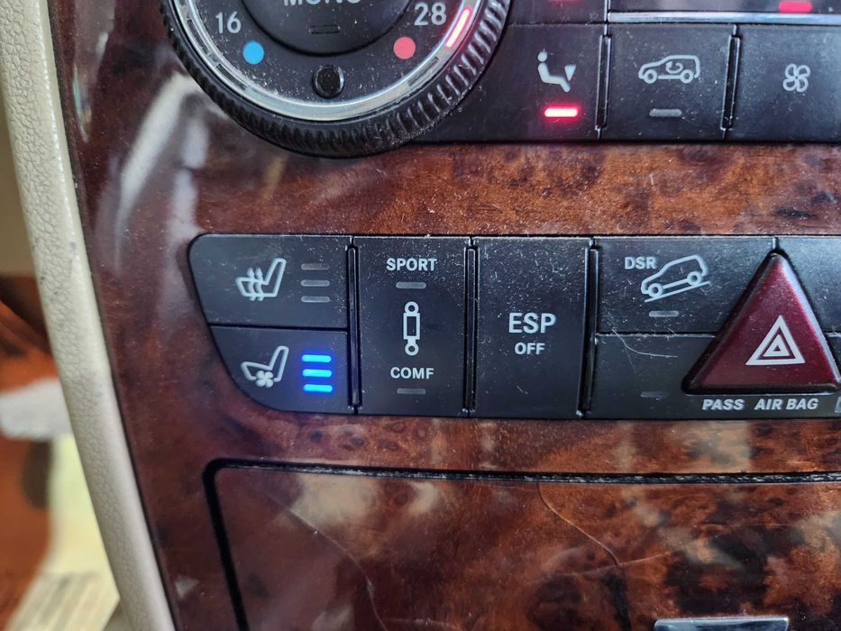 panou clima butoane Mercedes ML GL W164 ML320 ML350 ML280 A2518702289