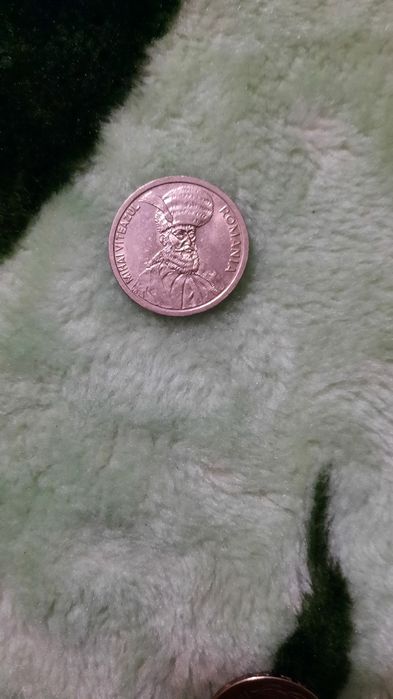 Monedă de colecție  100 de lei.din 1993 cu Mihai  Viteazu