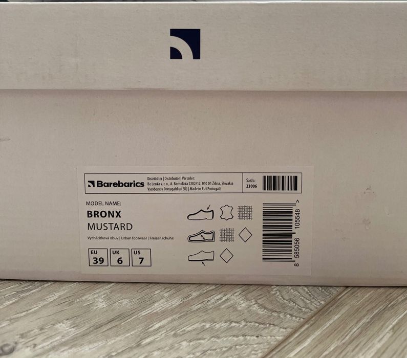 Намалени на -60%! Нови Боси Маратонки Barebarics Bronx - 40 номер
