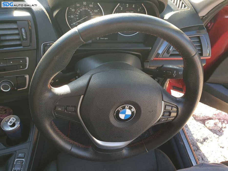 Volan Piele 3 Spite cu Comenzi FARA Airbag BMW Seria 3 F30 F31 F34 2011 - 2019 [C9512]