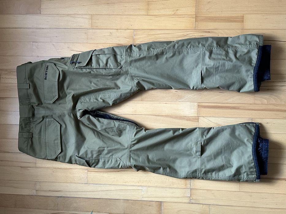 Pantaloni snowboard/ski Burton – XS – verde – stare foarte bună