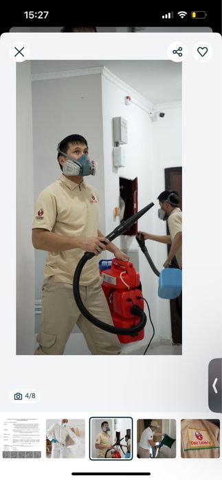 Обработка от термитов/ дезинфекция