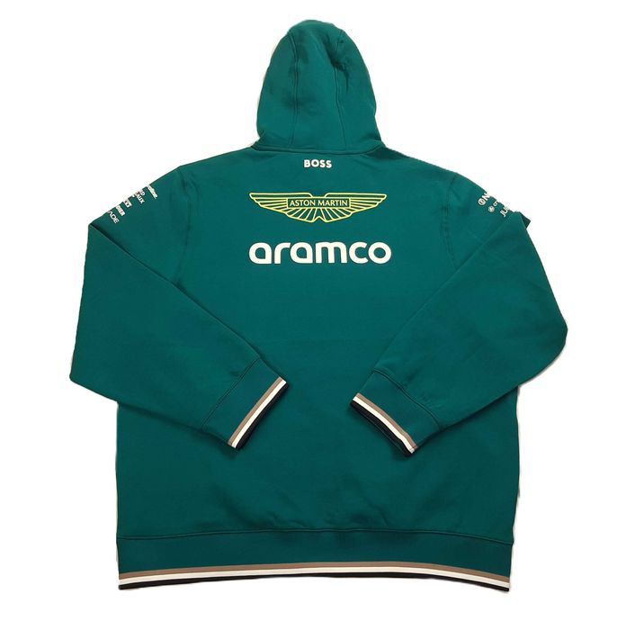 Aston Martin x Hugo Boss F1 Team - Оригинален мъжки суитшърт р-р 2XL