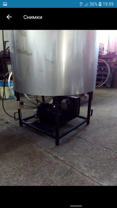 Хладилни вани за мляко