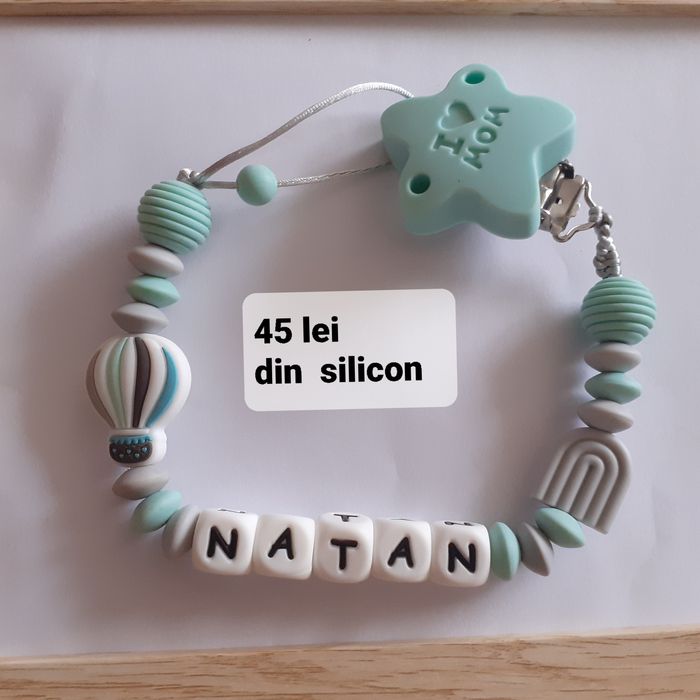 Lănțișoare de suzeta din silicon