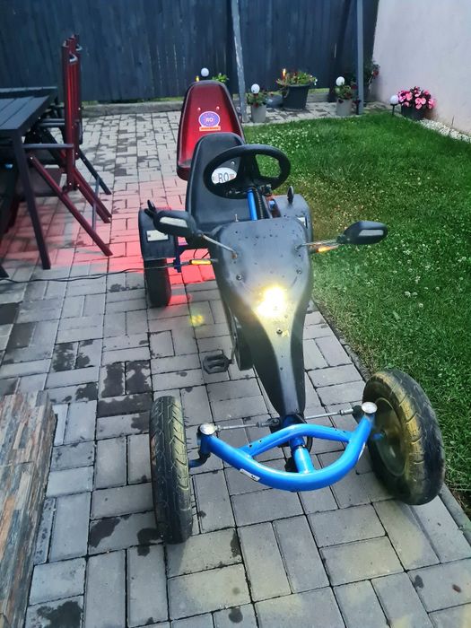 Kart cu 2 locuri modificat pt. adulți  și copii | Baterie de 12v