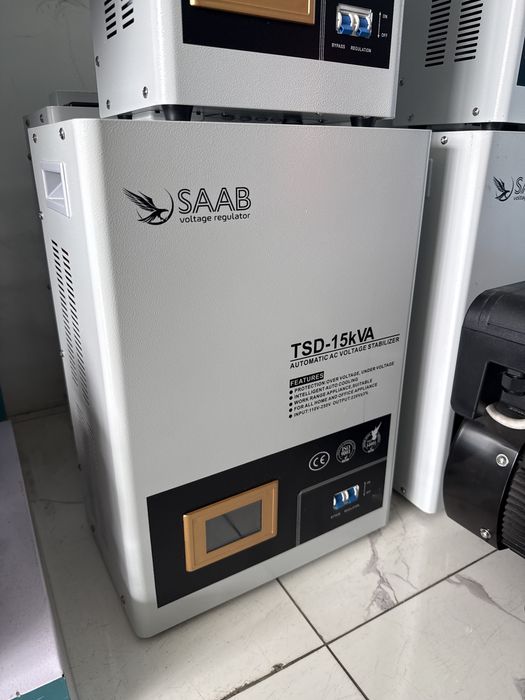 Saab TSD 15 кВт 220В стабилизатор напряжения Andeli original laterniy