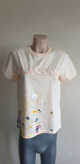 Lanvin Paris Gallery Dept. Cotton /  M НОВО! ОРИГИНАЛ! Дамска Тениска!