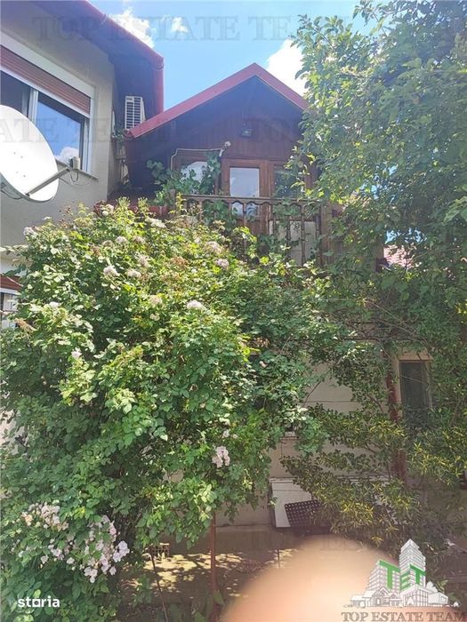 Vila individuala cuplata 6 camere S+P+M, cu incalzire pe centrala, toa