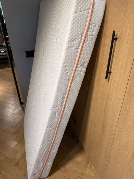 Saltea ortopedică 80x160 cm, grosime 18 cm, cocos, husă detașabilă