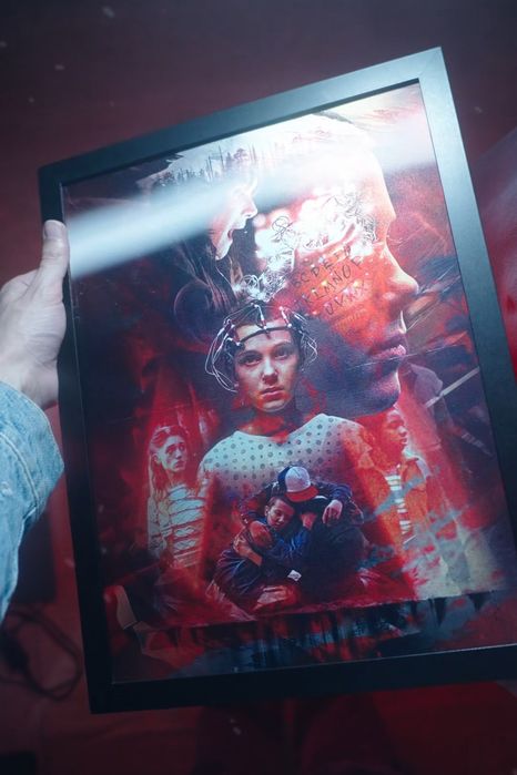 Новый постер Stranger Things 30x40