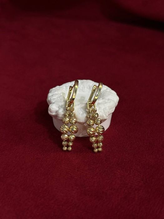 Золотые серьги/BariBarShop/0•0•12