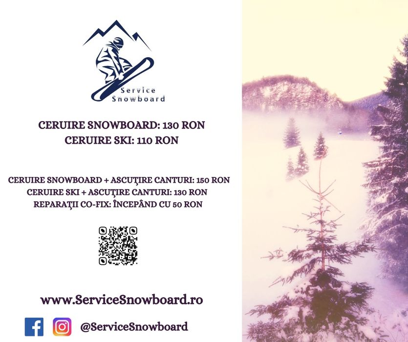 Service Snowboard si Ski