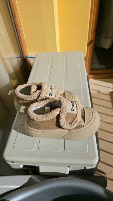 Ботуши от естествен велур 36р