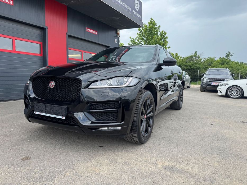 Jaguar F-Pace Pachet R-sport , Trapa panoramică, bord cockpit, keyles