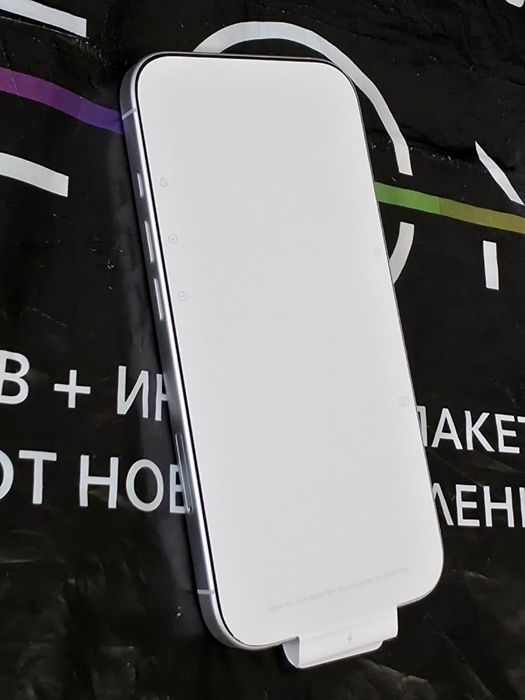 ЧИСТО НОВ 128GB iPhone 16 Гаранция Vivacom 2028г. White | Бял