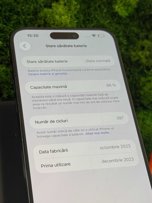 iPhone 15 Pro Max Blue Titanium Albastru 512GB 88% Baterie #7023