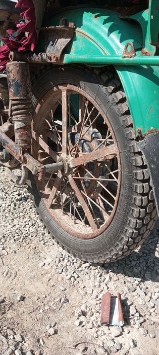 Ural mototsikl mayor qilingan