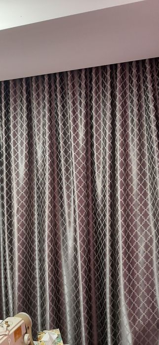 Два броя завеси от качествен жакард