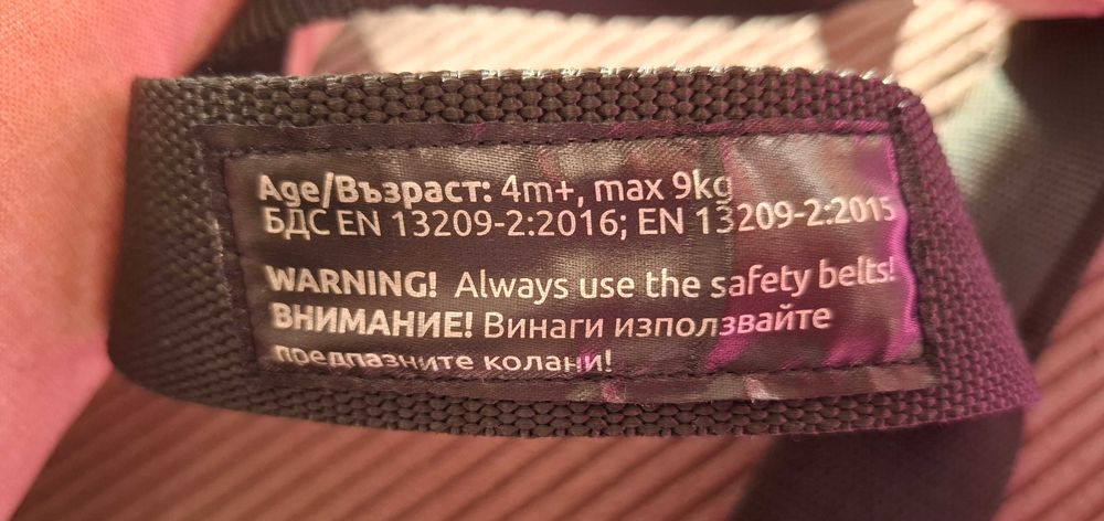 Кенгуру с две позиции Lorelli