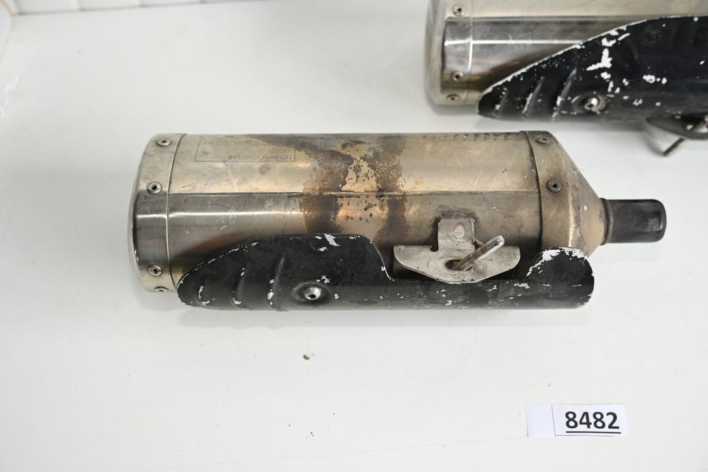 Triumph 1050 Speed Triple 2005 2007 Evacuare dubla silencer