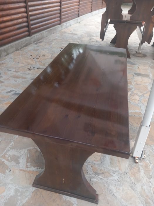 Нови БАВАРСКИ маси с пейки